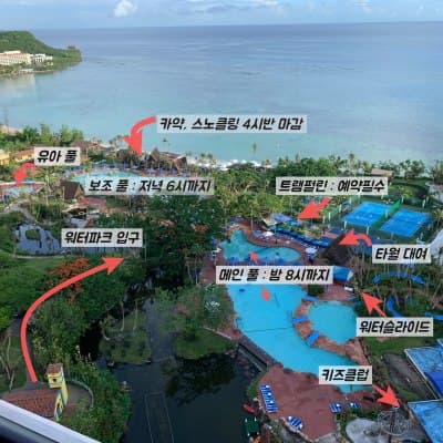 괌 PIC 워터파크 사용 설명서