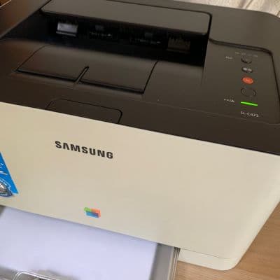 삼성 프린터 C422 토너있는데 종이가 안올라올 때